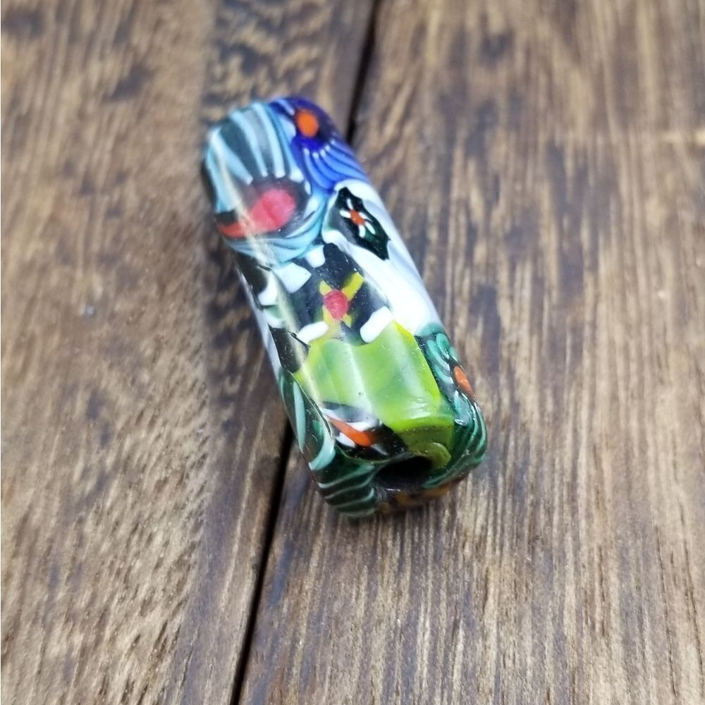 Van gough garden melt bead charm P178